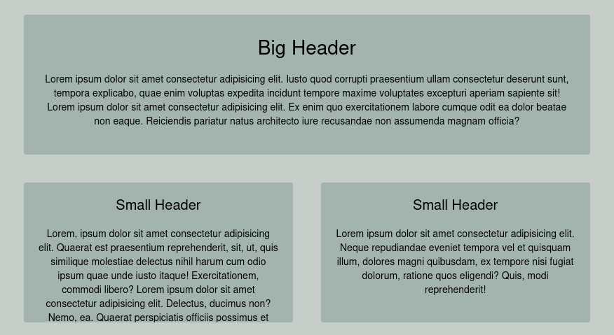 Static Box Layout #3 Preview